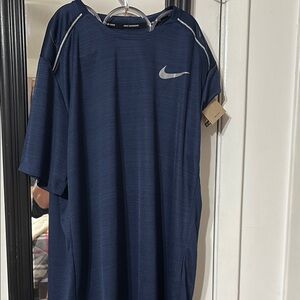 Nike Blue Short Sleeve Athletic Tee